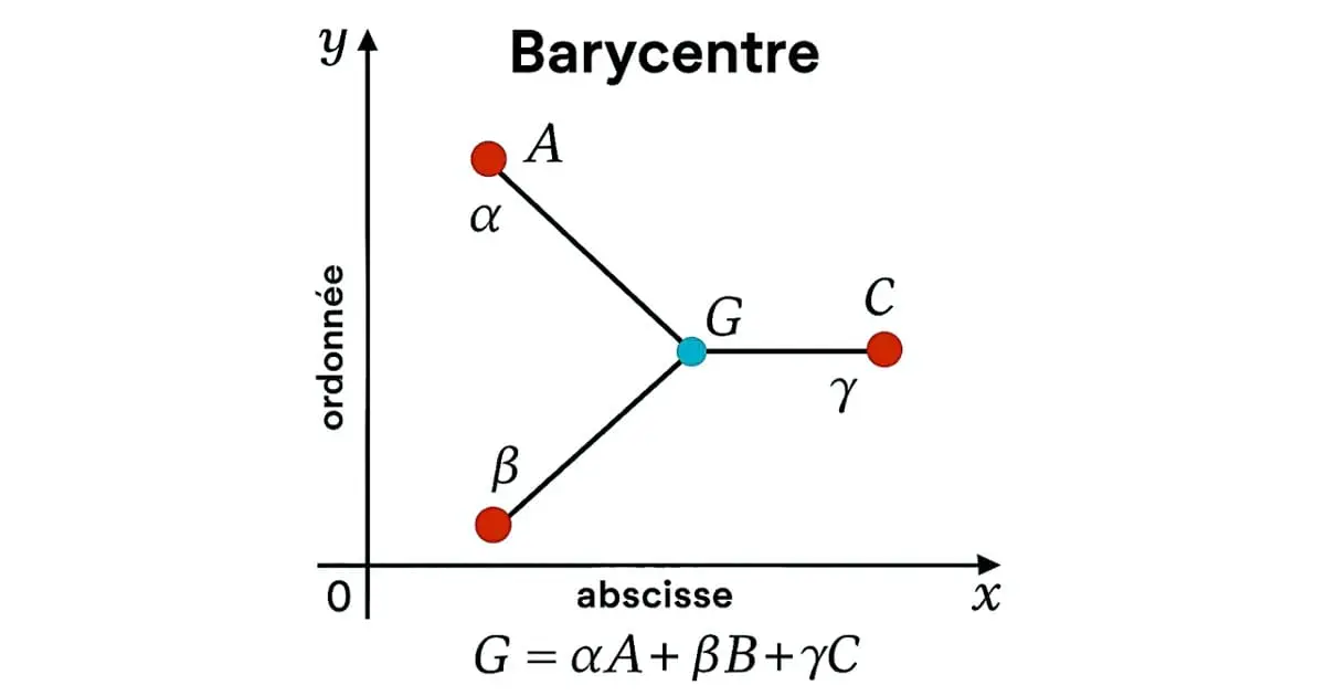 Barycentre de Trois Points
