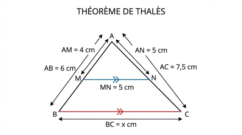 théorème de Thalès