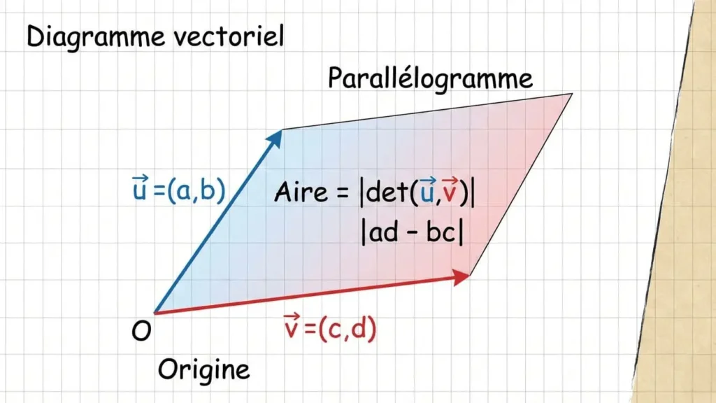 Calcul du déterminant - géométrique du déterminant